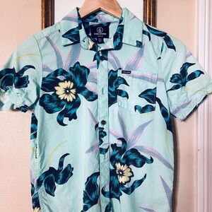 Volcom Boy’s Tropical Floral Shirt
